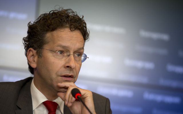 Dijsselbloem: “Greece did not harm recovery in the Eurozone”